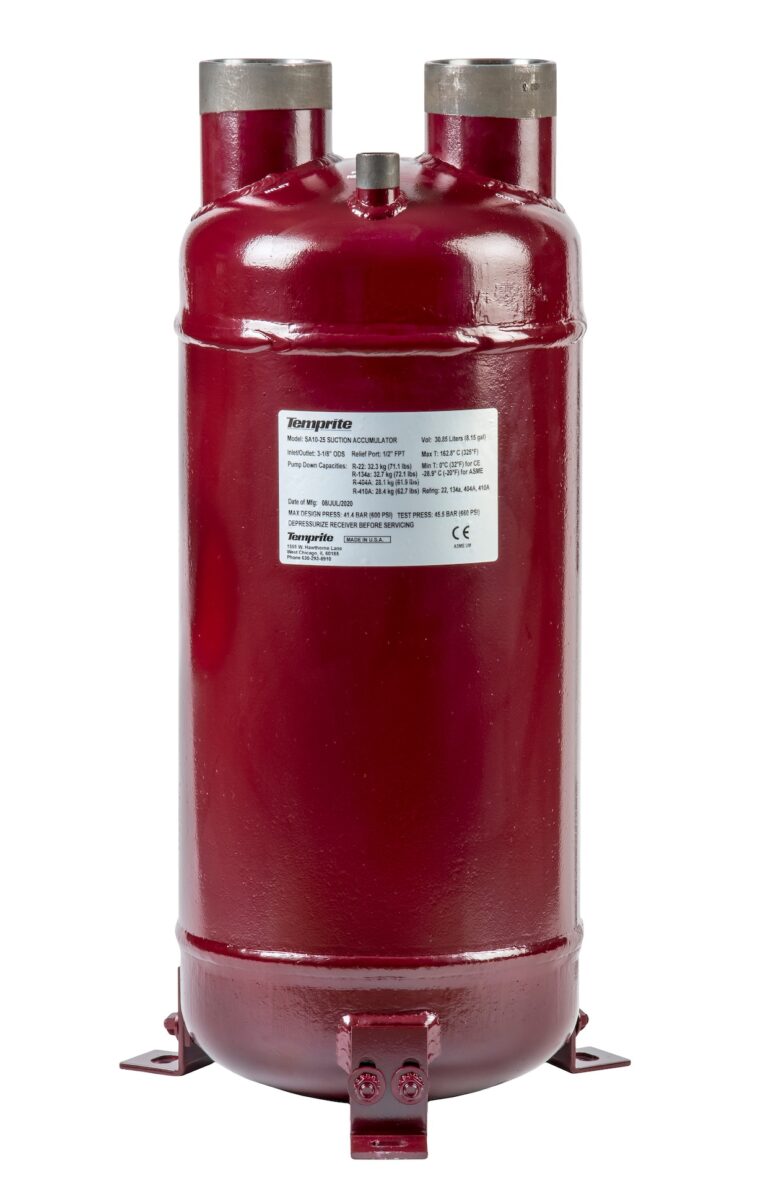 SA10-25 VERTICAL SUCTION ACCUMULATOR