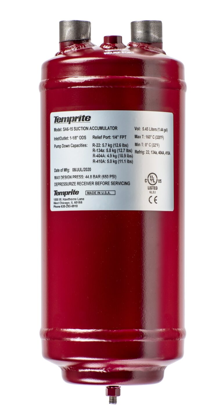 SA6-15 VERTICAL SUCTION ACCUMULATOR