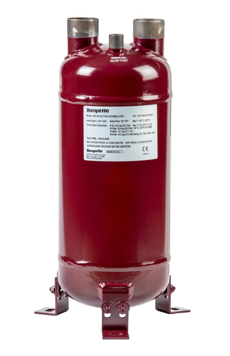 SA8-20 VERTICAL SUCTION ACCUMULATOR