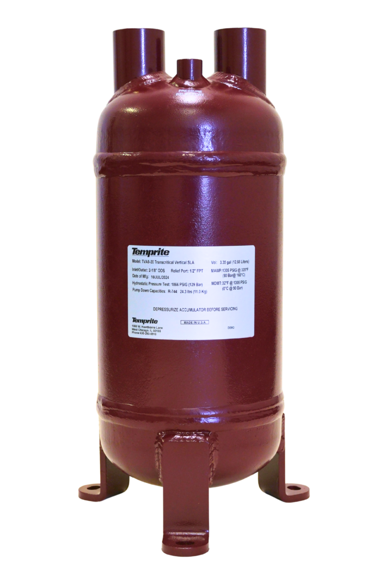 TVA8-20 VERTICAL SUCTION ACCUMULATOR