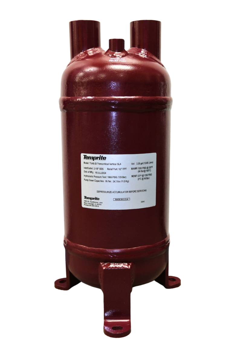 TVA8-20 VERTICAL SUCTION ACCUMULATOR