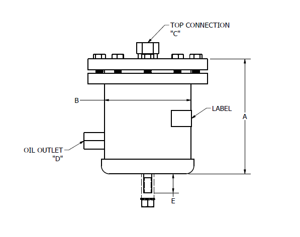 MODEL 3758 OIL RETURN FLOAT